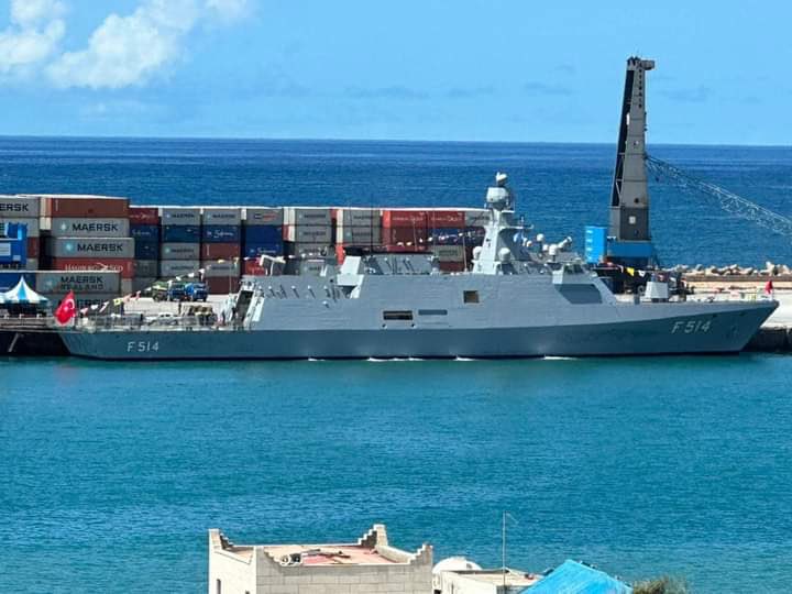 With the arrival of Turkey's warship in Mogadishu Port, the first step of the 10-year cooperation agreement between Somalia and Turkey on coastal protection, blue economy development and maritime defence capabilities has been taken